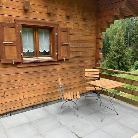 Chalet Lé Fèrtin La Tzoumaz Exterior foto