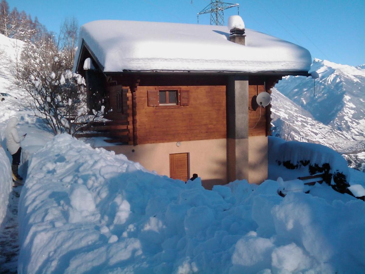 Chalet Lé Fèrtin La Tzoumaz Exterior foto