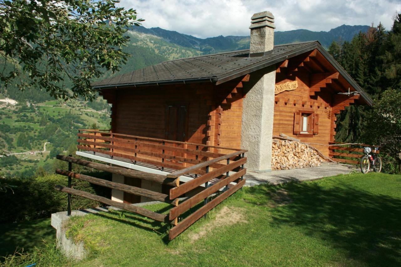 Chalet Lé Fèrtin La Tzoumaz Exterior foto