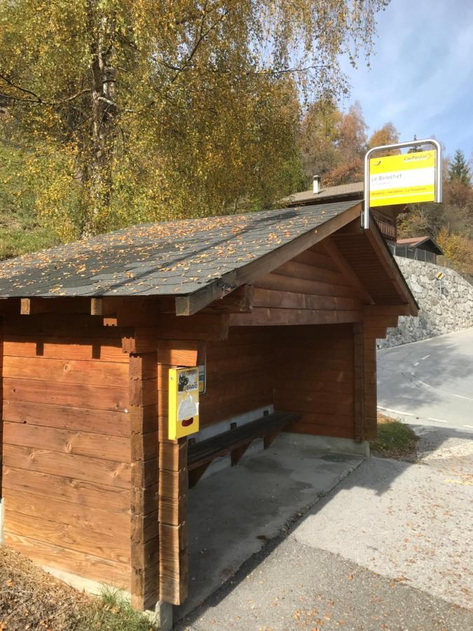 Chalet Lé Fèrtin La Tzoumaz Exterior foto