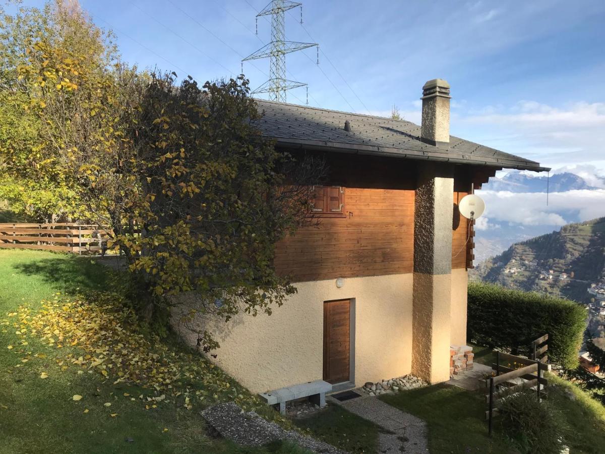 Chalet Lé Fèrtin La Tzoumaz Exterior foto